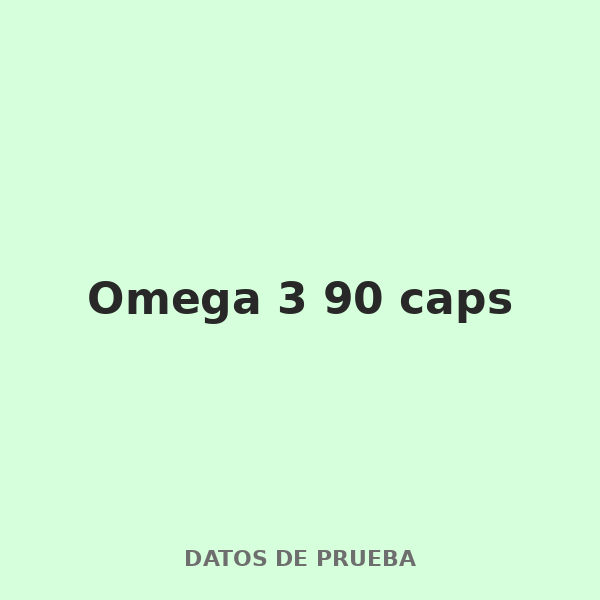 Omega 3 90 caps