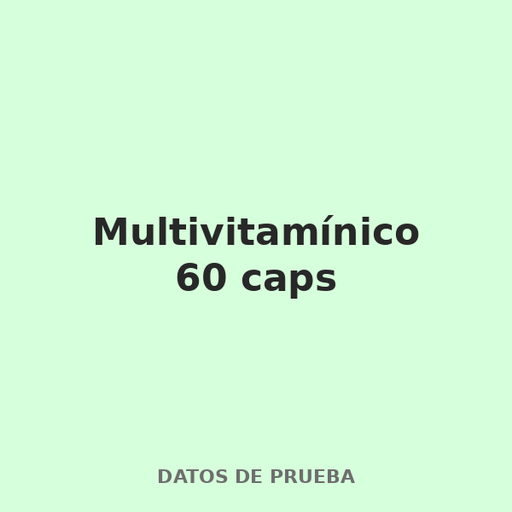 [PGM-009] Multivitamínico 60 caps