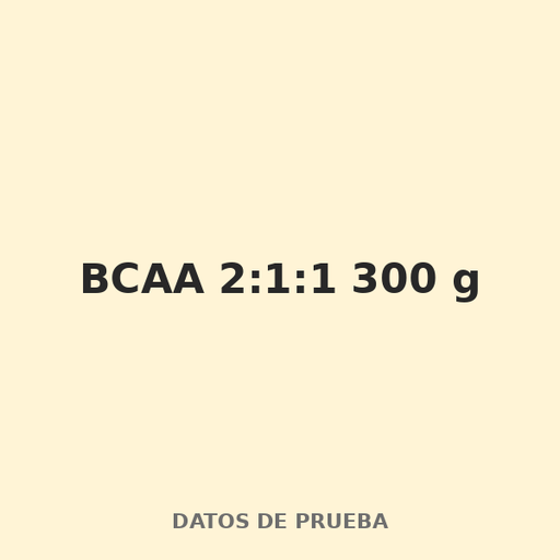 [PGM-014] BCAA 2:1:1 300 g