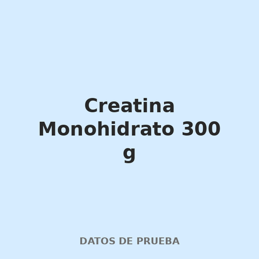 [PGM-004] Creatina Monohidrato 300 g